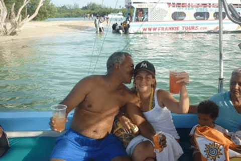 Tobago: Coastal Boat Tour with Snorkeling and Rum Punch