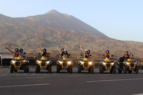 Tenerife : excursión en QUAD hasta el volcán El TEIDE