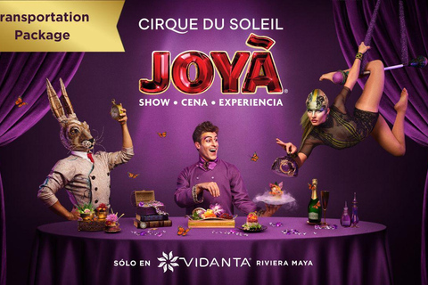 Cirque du Soleil JOYÀ - TransportationVIP Show + Transfer + Photo