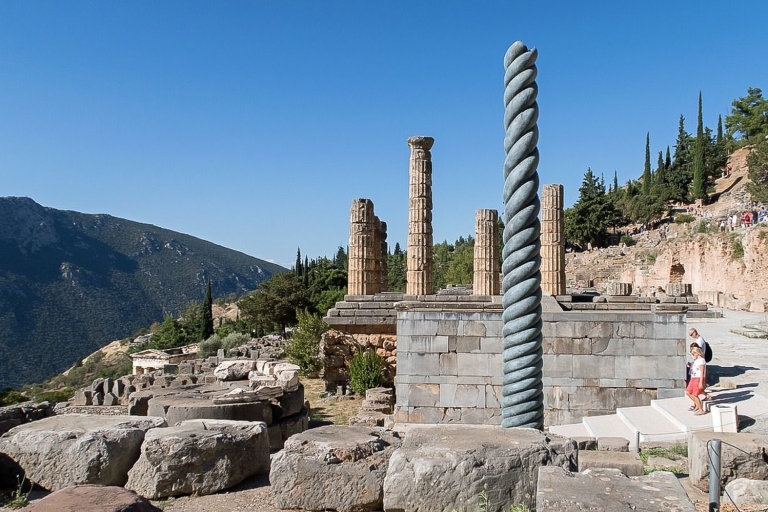 Ab Athen: Meteora und Delphi Private 2-Tages-Tour3-Sterne-Hotel