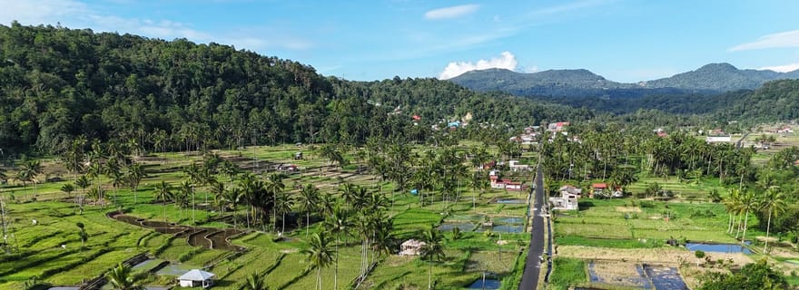 Manado : visite privative du nord de Sulawesi avec chauffeur-guide