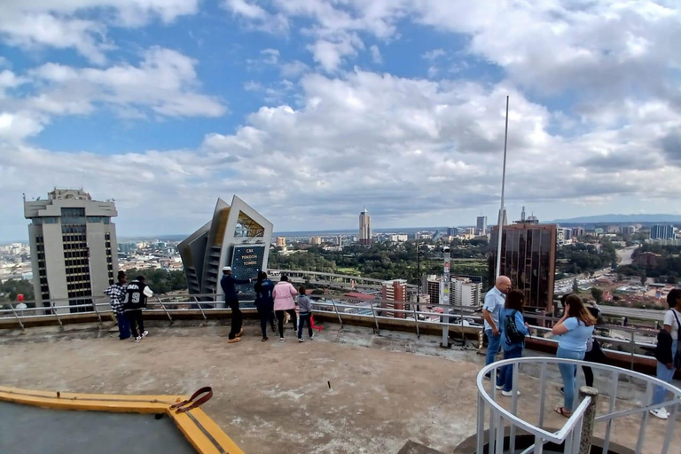 Visita guiada a pie y panorámica de la ciudad de Nairobiunión de grupos