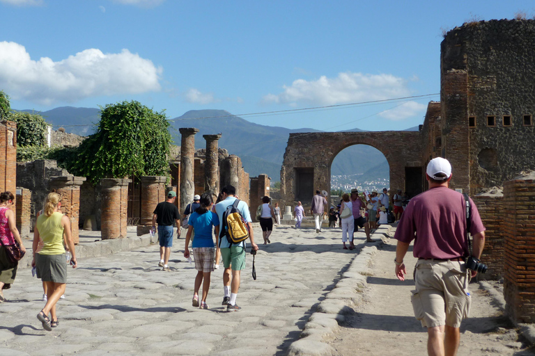 Från Rom: Pompeji och Amalfikustens dagsutflykt med transfer