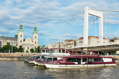 Budapest: Downtown Budapest Cocktail CruiseDanube Nighttime Cocktail Cruise