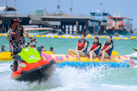 Pattaya : excursion en hors-bord à l'île de Corail avec déjeuner et transfert