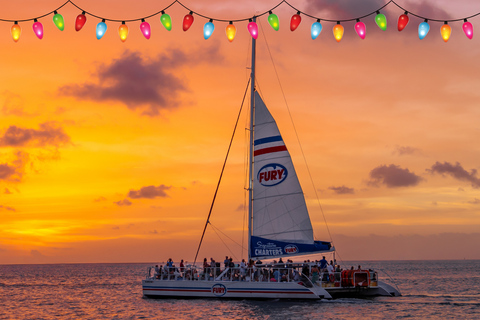 St Augustine: Nights of Lights Sunset Sail with Live Music