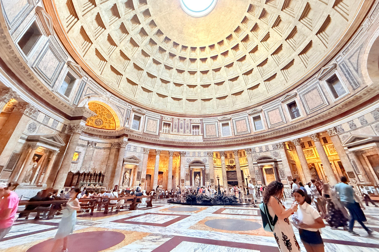 Rome : expérience d&#039;entrée au Panthéon avec hôte et application interactiveRome : Visite guidée du Panthéon avec un accompagnateur et une application interactive