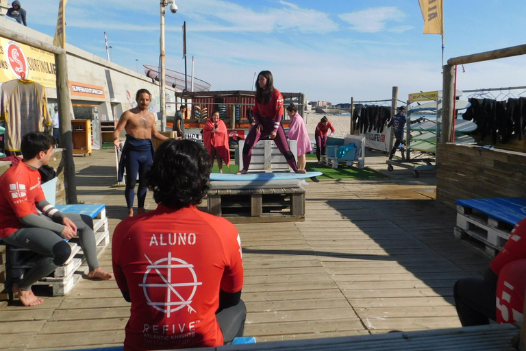 Porto: Surf Lesson with the First Surf School in Porto!