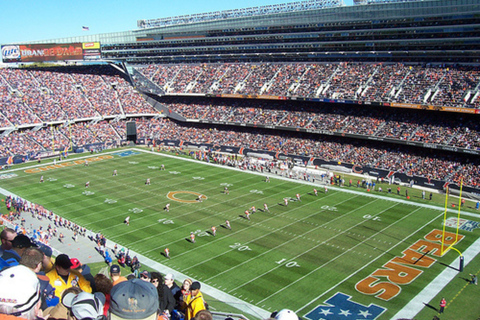 Chicago: Chicago Bears Football Game Ticket at Soldier Field End Zone