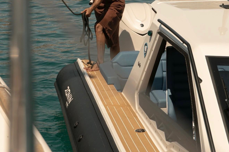 Mykonos to Paros & Antiparos by Ronin 35', transfer included
