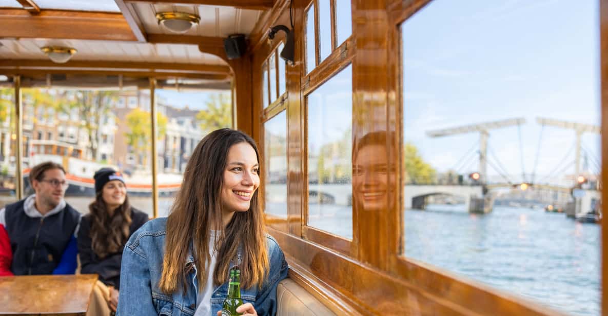 Afbeelding 9 van Amsterdam: salon-boottocht, optioneel met kaas en wijn