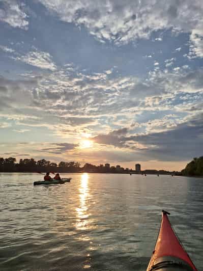 Belgrado: aventura en kayak al atardecer
