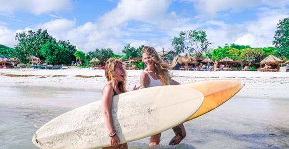 Kuta Lombok: 4-Day Surf Camp with Accommodation & Meals