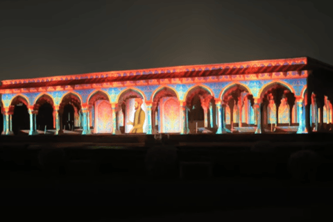 Agra: Evening Agra Fort Light and Sound Show Guided Tour