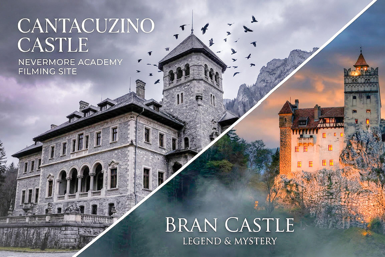 Bucharest: 3 Castles Tour - Bran, Peles & Wednesday Castle Interactive Audio Guide in 24+ languages.