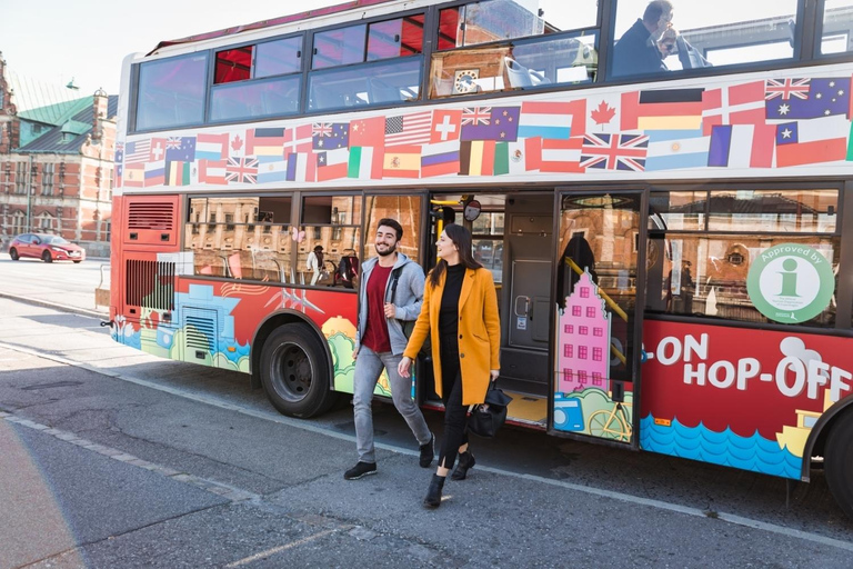 Copenhagen: Hop-On Hop-Off Bus & Netto Boat Hop-On Hop-Off Bus 48hrs & 1 hr Netto Boat Trip