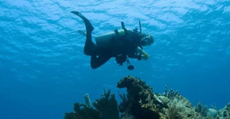 Scuba diving Los Arcos coral reef Puerto Vallarta