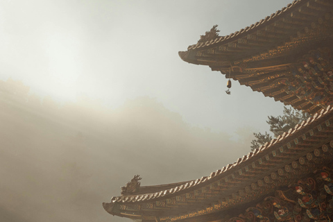 Seoul: tour di 2 giorni a Danyang con pick-up all&#039;aeroporto di IncheonHotel or airport pickup 1-night, 2-day UNESCO- Danyang tour