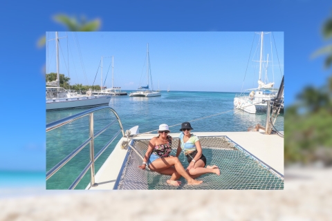 Jour de jeu à l'île SaonaL'île paradisiaque de Saona au départ de Punta Cana