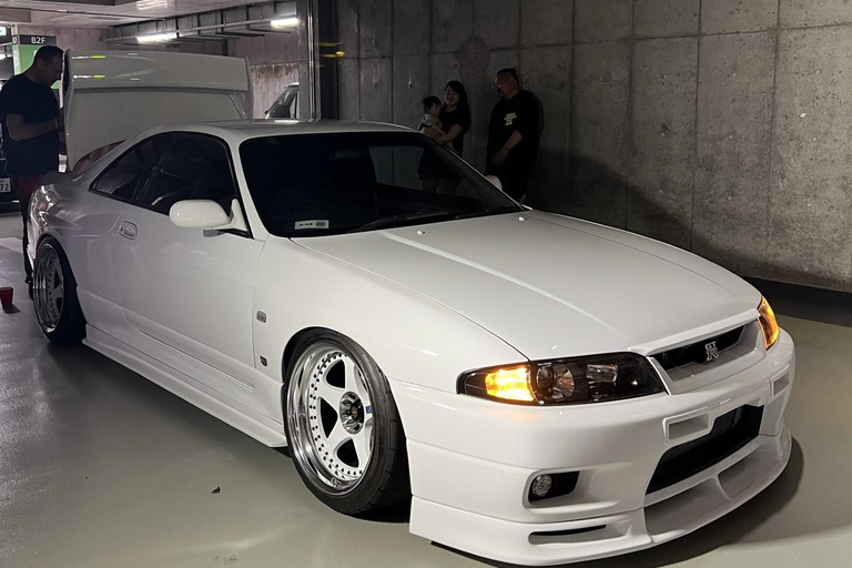 Tour JDM / Drift Bezoek te voet Tokyo met een driftrijder.Tour JDM / Drift te voet in Tokio met een driftrijder.