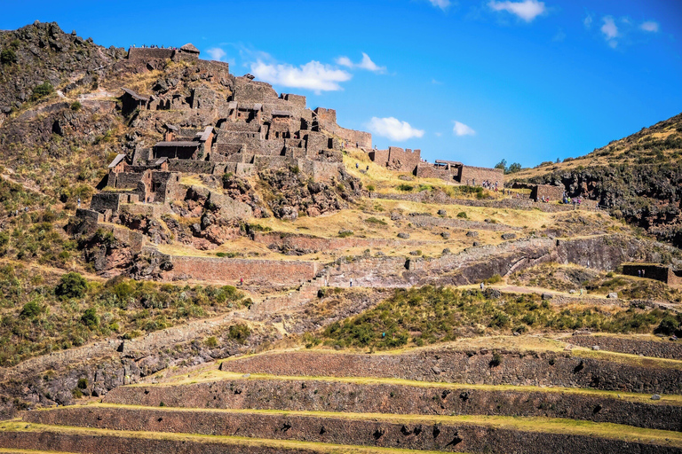 From Cusco: Sacred Valley with Pisac, Ollantaytambo, Chinchero, and lunch From Cusco: Pisac, Ollantaytambo and Chinchero Full-Day (WITHOUT TICKETS)