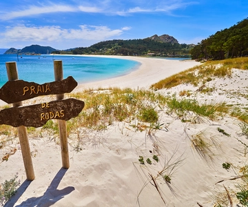 Portonovo: Ferge til Cies-øyene og Rodas-stranden