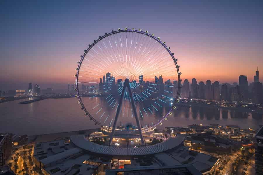 Dubai: Ain Dubai Views Standard-Ticket. Foto: GetYourGuide