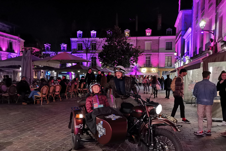 Tours: Vintage Sidecar Night Tour with Wine Tasting Tours: Vintage Sidecar Night Tour with Wine Tasting