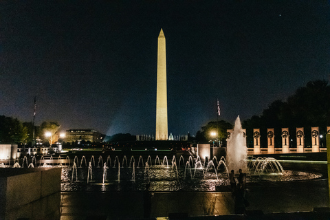 Washington DC: Monuments by Moonlight Nighttime Trolley Tour Tour with Departure from Washington DC Welcome Center