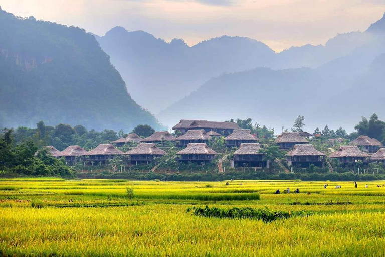 Från Hanoi: Mai Chau och Pu Luong 3-dagars rundtur med bungalow