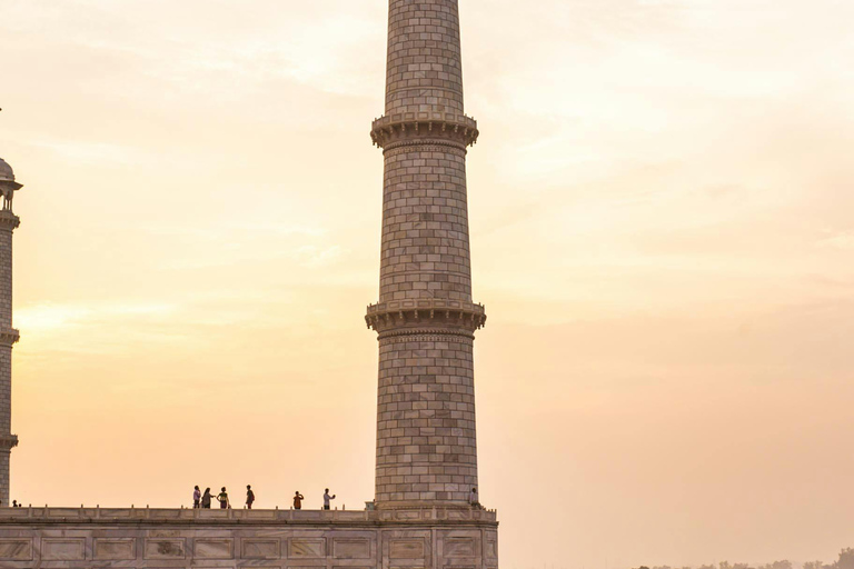 From Delhi: Taj Mahal Sunrise, Agra Fort & Akbar’s Tomb Tour Private Live Tour Guide only