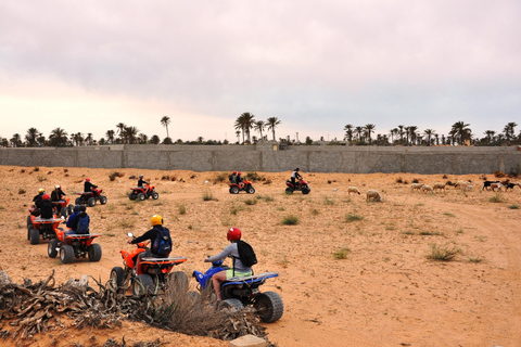 Djerba: Quad Bike Ride to the Blue Lagoon杰尔巴岛：1.5 小时四轮越野车之旅，前往蓝色泻湖