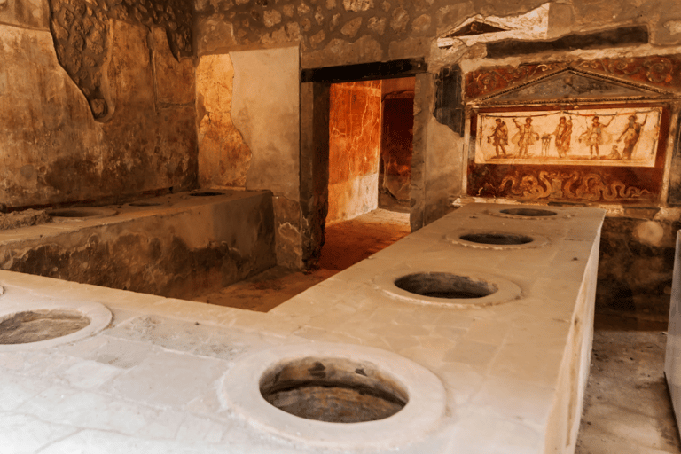 Von Rom aus: Pompeji und Herculaneum Tour mit dem Hochgeschwindigkeitszug