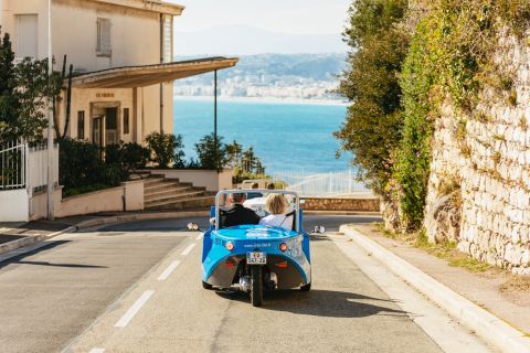 Depuis Nice : balade touristique en véhicule à 3 roues