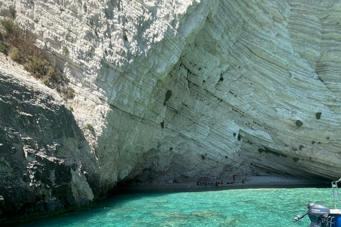 Zakynthos: Prywatna wycieczka wycieczkowa Turtle Island Caves Mizithres