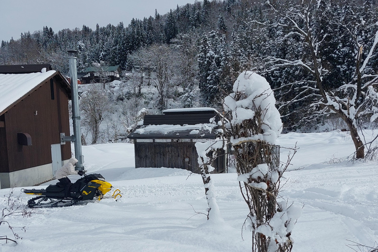 Nagano: Winter Holiday Snowmobiling in Nozawa Onsen Area