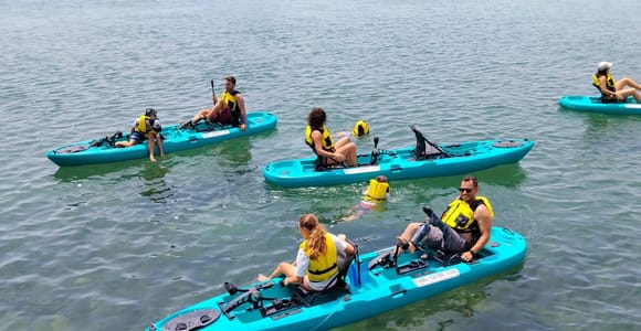 Pedal Kayaking Sightseeing Tour in Arrecife