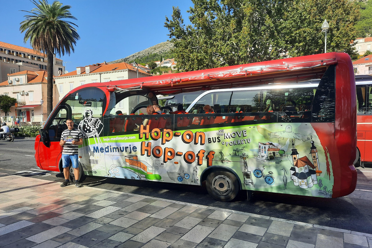 Dubrovnik: Hop-on Hop-off-buss för sightseeingDubrovnik: Hop-on-hop-off-sightseeing med buss