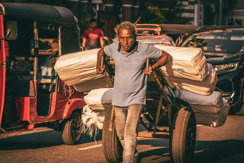 Colombo: Train, Bus, and Tuk Tuk Tour with Snacks