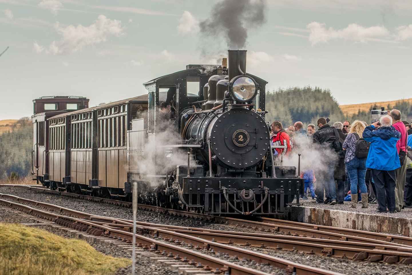 Desde Cardiff: Tres Castillos, Montañas Galesas y Más en un Tour de un Día