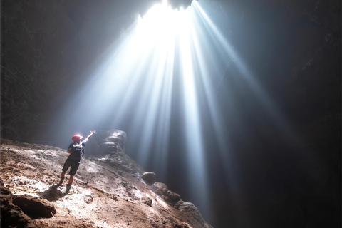 Jomblang Cave and Pindul Cave Day Trip with Pickup Transport Service Only (Entry Fee Paid Separately)
