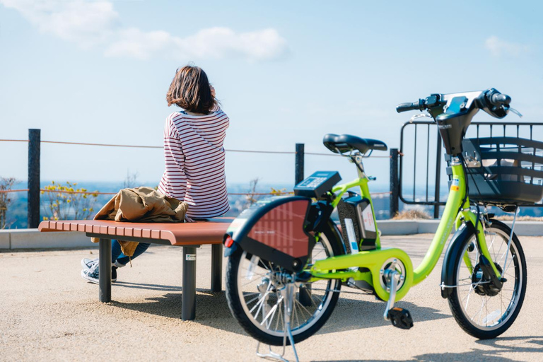 Cykling på elcykel med guidad rundtur i KANAZAWA Main &amp; KENROKUENE-Bike-cykling med guidad tur till Kanazawa Main &amp; Kenrokuen