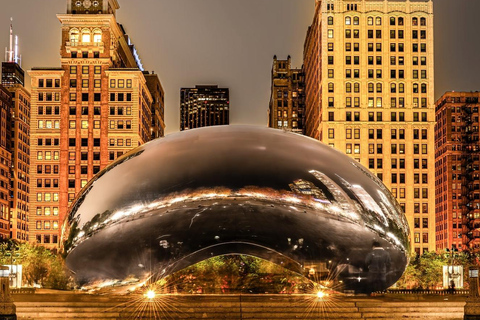 Chicago by Night: Skyline, Riverwalk & Navy Pier Lights