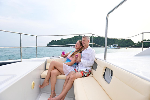 Phuket Luxury Small Group Yacht Tour & Water Toys & Racha