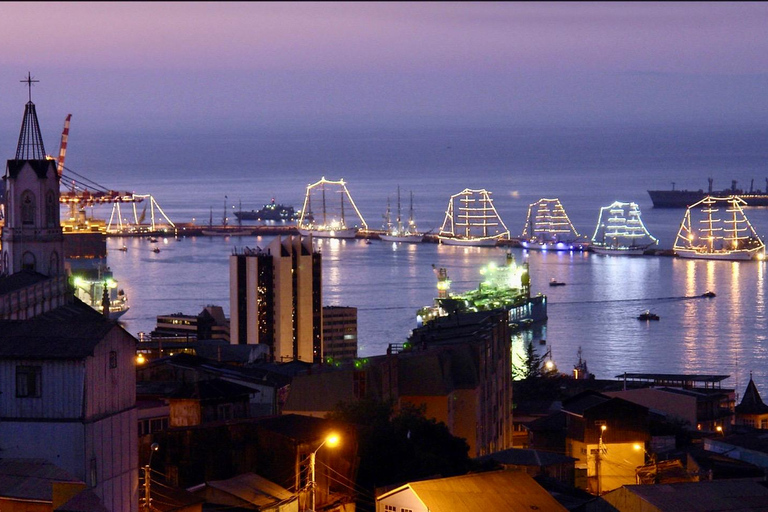 Valparaiso, Viña del Mar, vignoble, lions de mer et tour en bateau