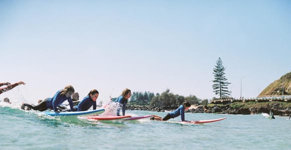 Coolangatta, Gold Coast: Kirra Group Surf Lesson, Ages 5-15