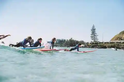 Coolangatta : Leçon de surf en groupe pour enfants Kirra, Gold Coast (-16)