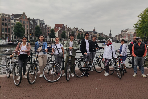 Amsterdam - guidat besök med cykel på franska