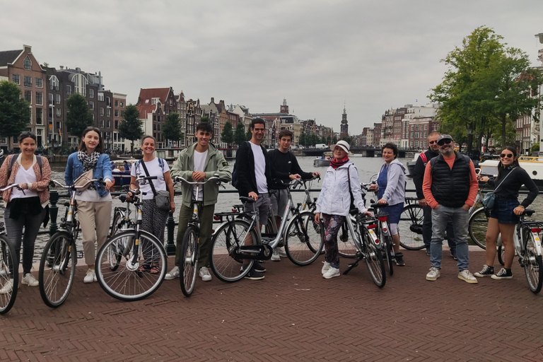 Amsterdam - guidat besök med cykel på franska