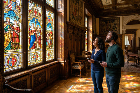 Bucharest : Dracula’s Castle, Peles Castle & Medieval Brasov Audio guide in +24 languages